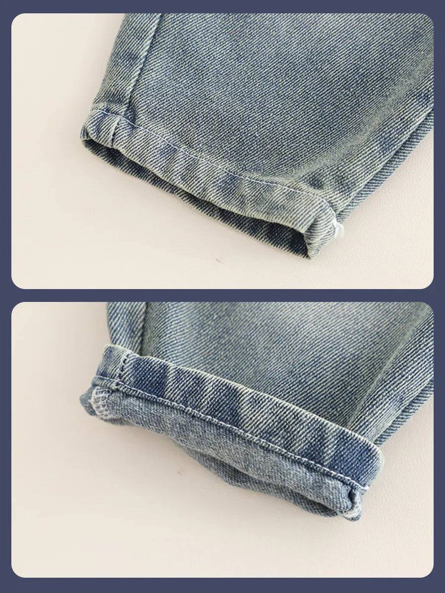 Premium Check Shirt with White T-shirt and Denim Jeans 3 Pcs Set